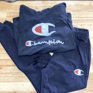 Women’s Champion hooded track suit